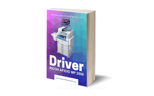 Download driver máy photocopy Ricoh Aficio MP 2550