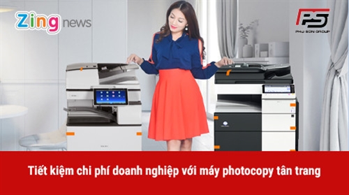 [Zingnews] Tiết kiệm chi phí doanh nghiệp với máy photocopy tân trang