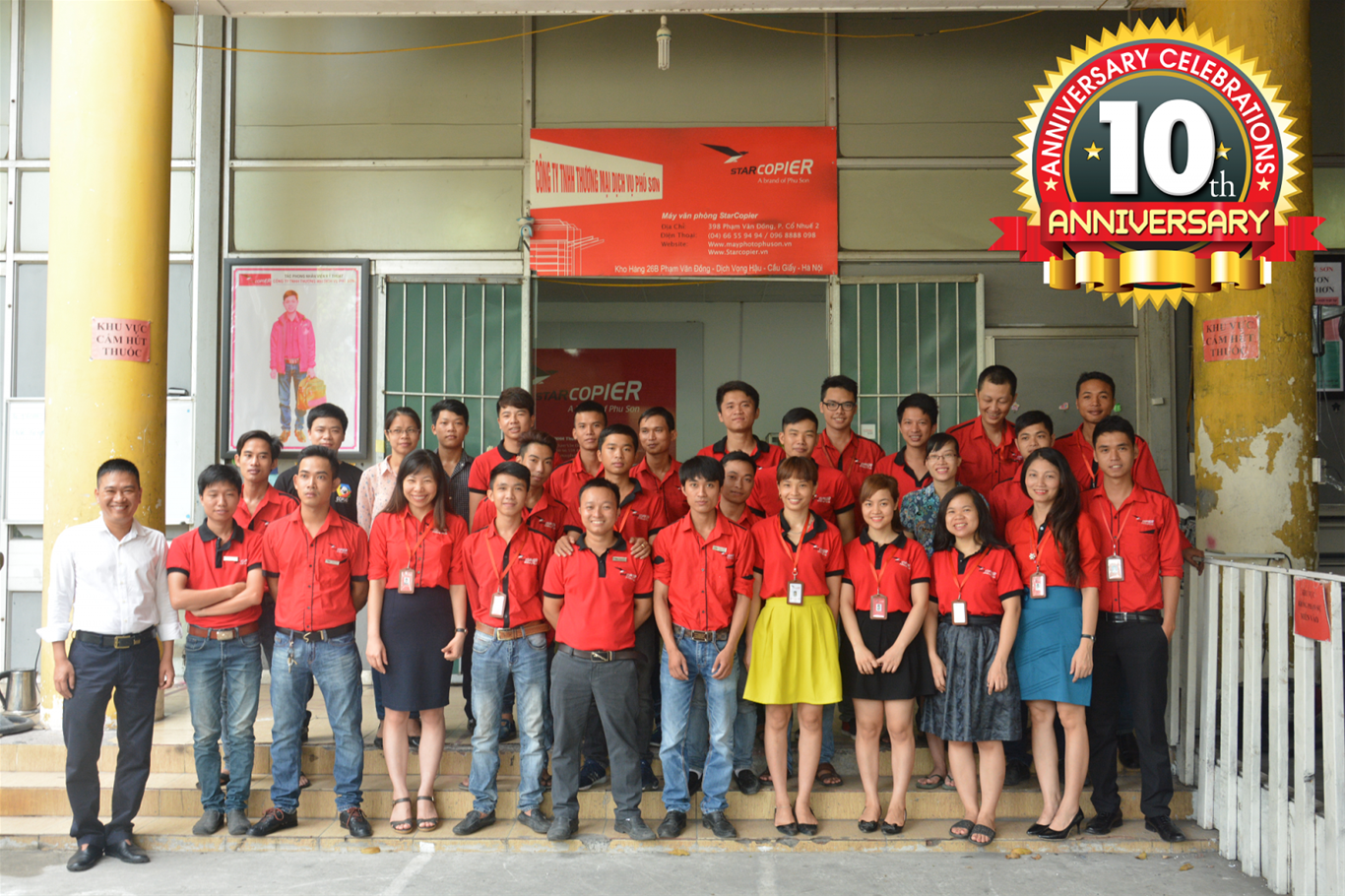 10 năm thành lập Cty Phú Sơn