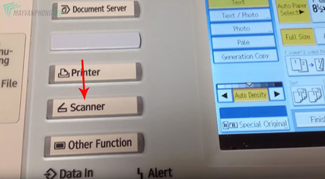 Hướng dẫn cách scan bằng máy photocopy Ricoh