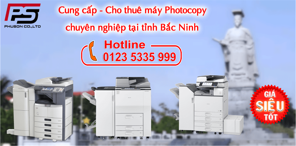 Cung cấp - cho thuê máy Photocopy tại bắc ninh