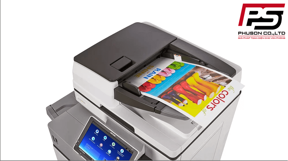Đánh giá sản phẩm máy photocopy màu Ricoh MP C4504SP