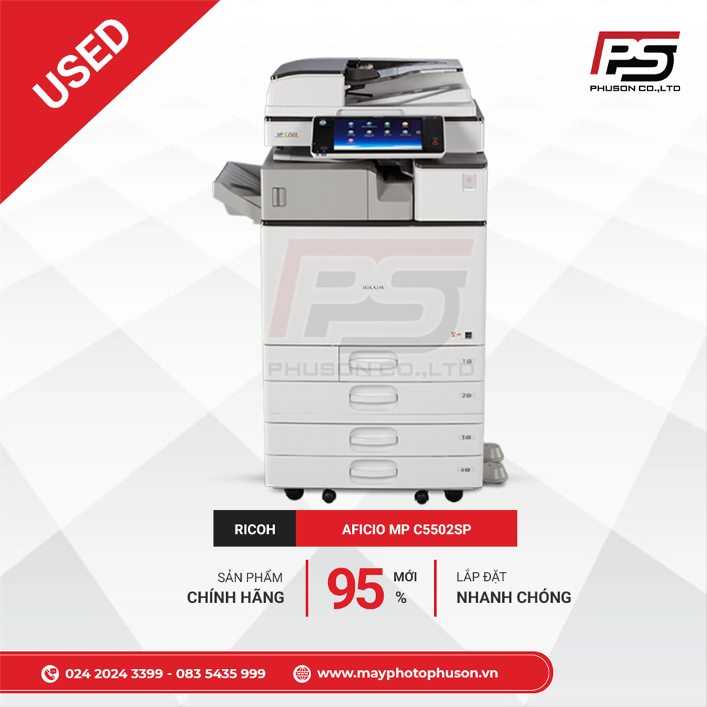 Máy Photocopy màu RICOH MP C5502