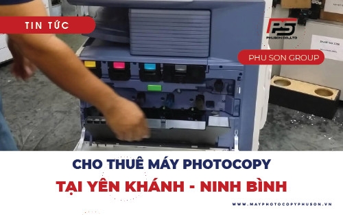 Thuê máy photocopy tại Yên Khánh, Ninh Bình trọn gói không phát sinh