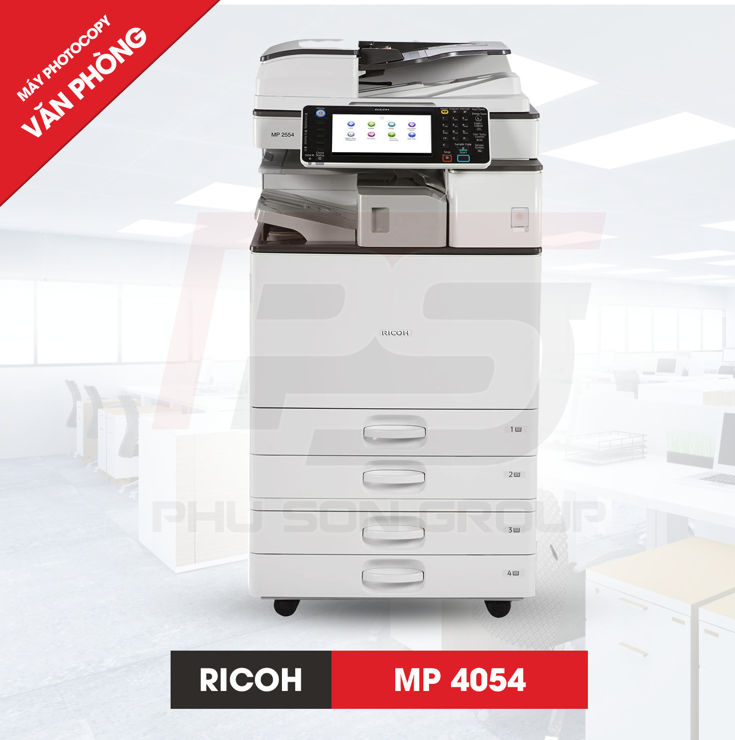 Máy Photocopy Ricoh Aficio MP 4054