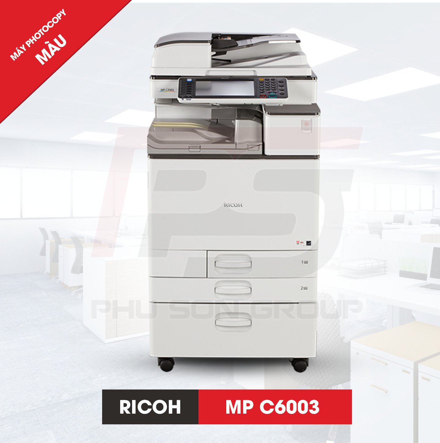 Máy Photocopy Ricoh MP C6003