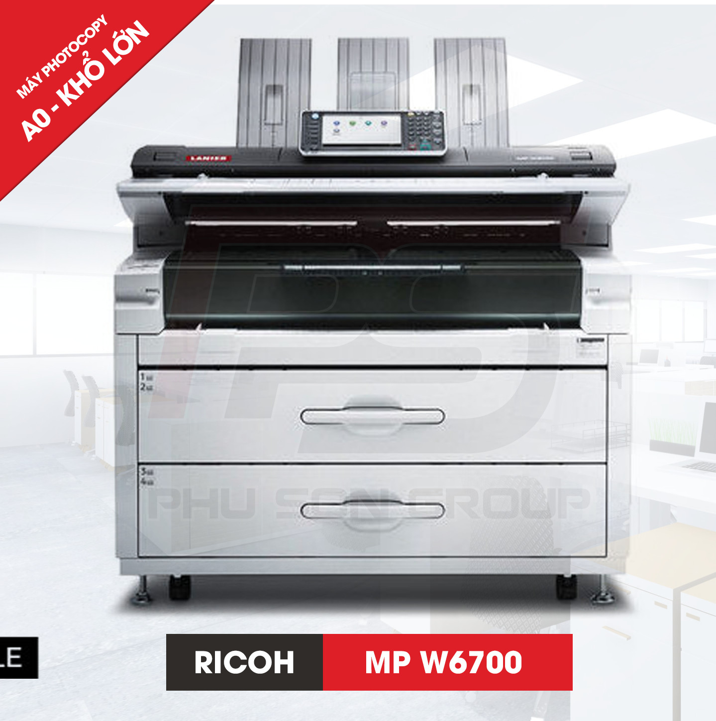Máy Photocopy Ricoh MP W6700
