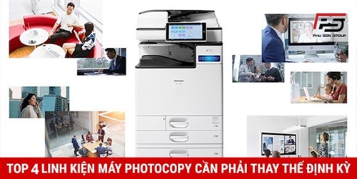 Top 4 linh kiện máy photocopy cần thay thế định kỳ