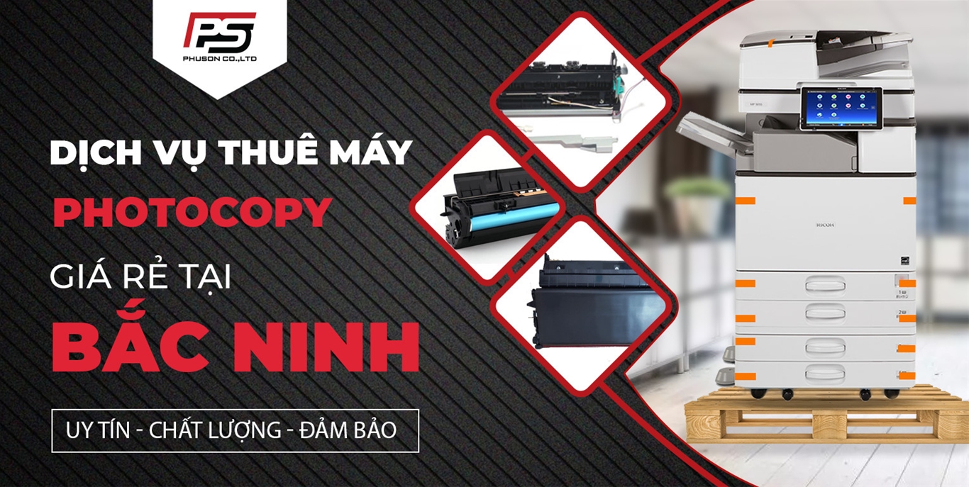 Dịch vụ thuê máy photocopy giá rẻ tại Bắc Ninh