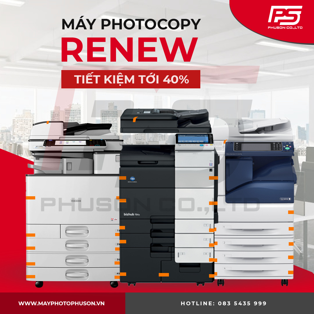Máy Photocopy Renew