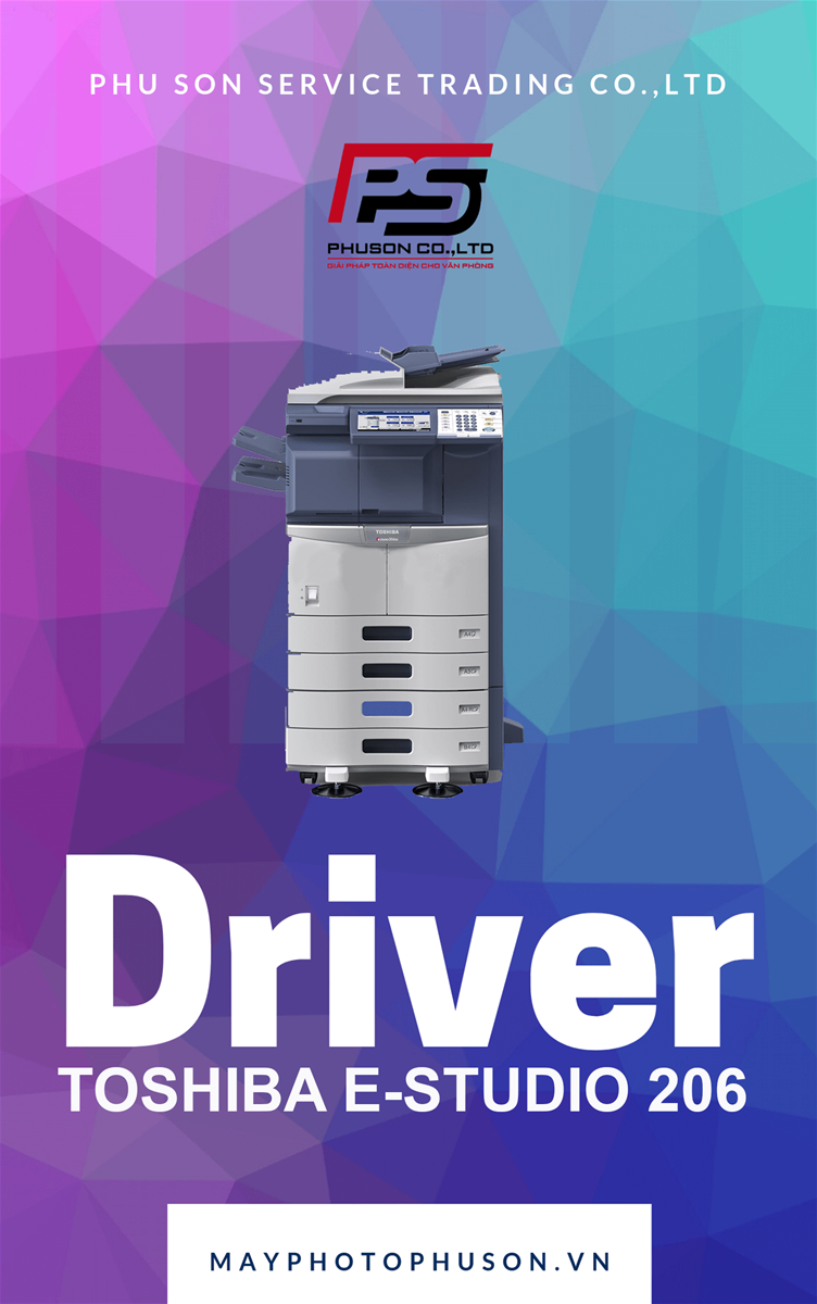 Download driver Máy Photocopy Toshiba e-Studio 206