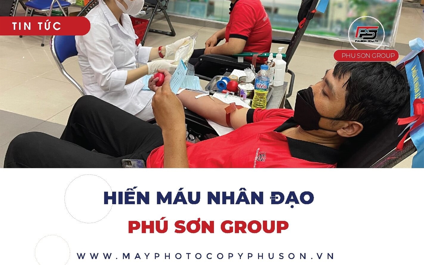 Hiến máu nhân đạo - Phú Sơn Group