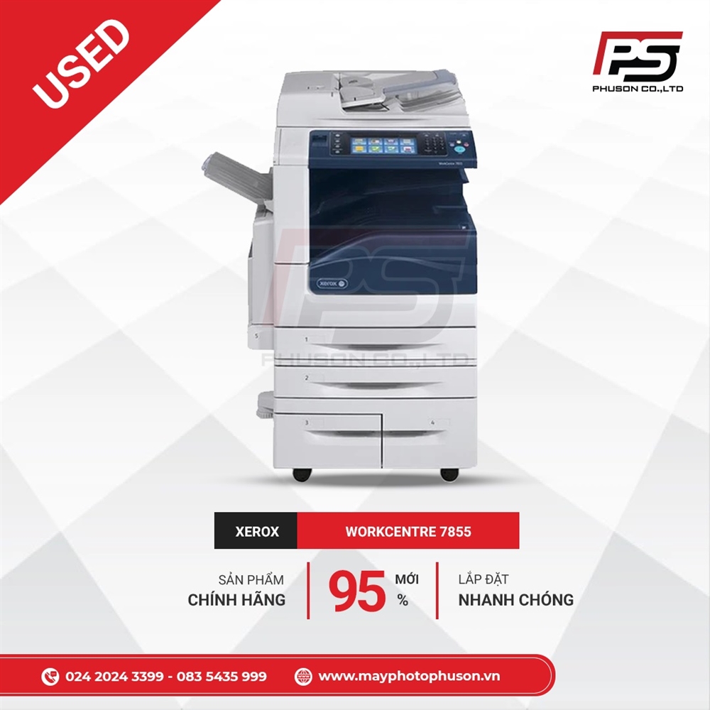 Máy Photocopy Fuji Xerox WorkCentre 7855