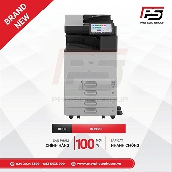 Máy Photocopy Ricoh IM C4510 mới 100%