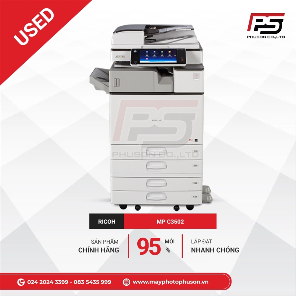 Máy Photocopy màu RICOH MP C3502