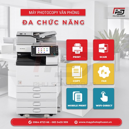 Thuê máy photocopy Ricoh Aficio MP 5002