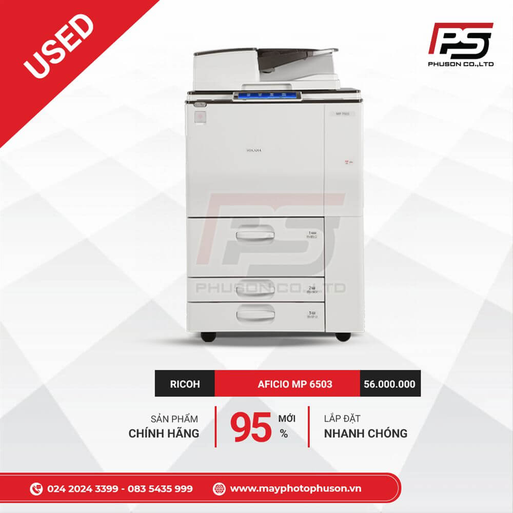 Máy Photocopy Ricoh Aficio MP 6503
