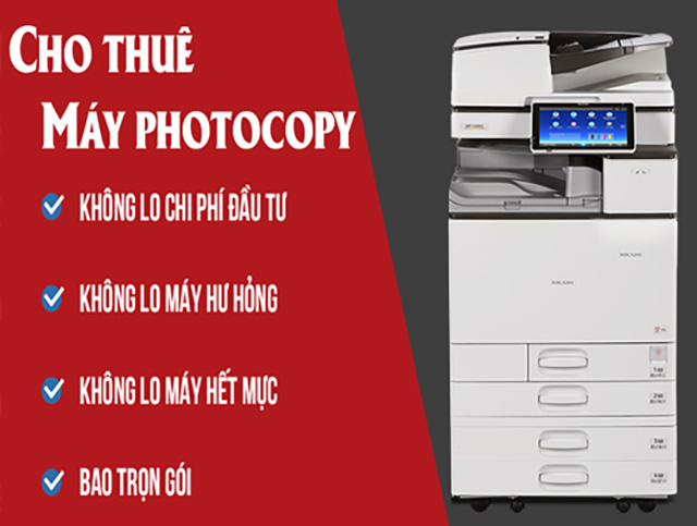 Dịch vụ thuê máy Photocopy giá rẻ tại Hà Nội