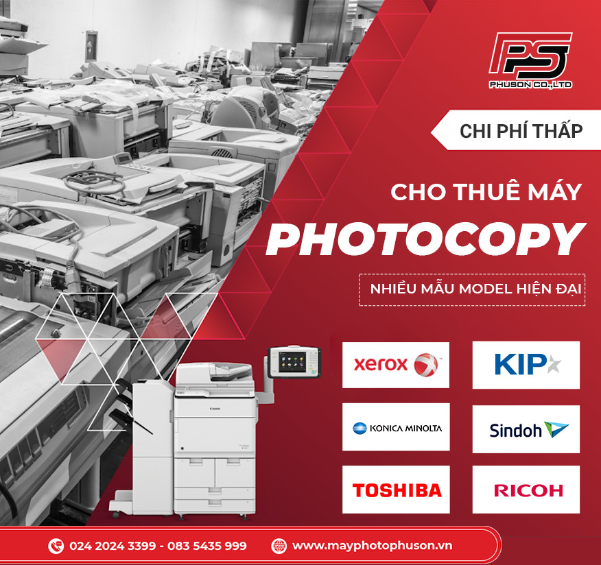 Thuê máy photocopy Refurbished