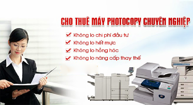 ưu điểm khi thuê máy photo