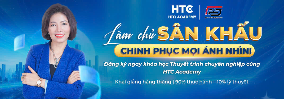 Thuyết trình đỉnh cao – Bước đệm vững chắc cho sự nghiệp tại HTC Academy!